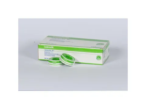 Leukosilk 1021 pleisters, L 5 m x B 1,25 cm, per rol