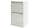 hangmappenkast,HxBxD 672x413x400mm,2hangmappenframes,romp verkeerswit