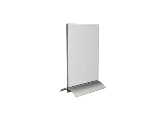 Kaarthouder Europel T-standaard A5 staand acryl / aluminium - 2