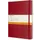 Notitieboek Moleskine XL 190x250mm lijn hard cover scarlet red