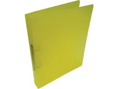 ringmap, voor ft A4, uit PP, 2 ringen van 25mm, transparant gee