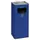 Combi-asbak Hxbxd 700X320X320Mm Vierkant Blauw
