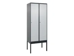 locker voor scheiding van kleding,HxBxD 2120x800x500mm,2vak