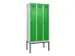 locker voor scheiding van kleding,HxBxD 2120x900x500mm,3vak