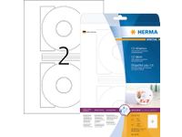 CD Etiket Herma 5079 116mm Wit Opaqua 50 stuks