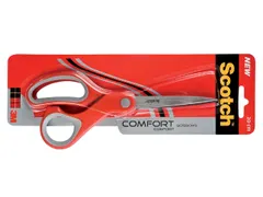 Schaar Scotch 20cm comfort rood blister