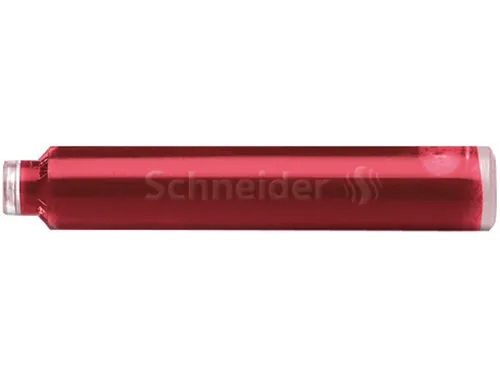 Inktpatroon Schneider Rood 6 stuks