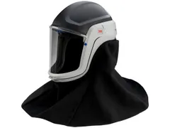 3M M-407 luchtkap met helm, vizier en brandwerende slab, per stuk