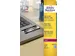 Etiket Avery Zweckform L6012-20 96x50.8mm Zilver 200 stuks