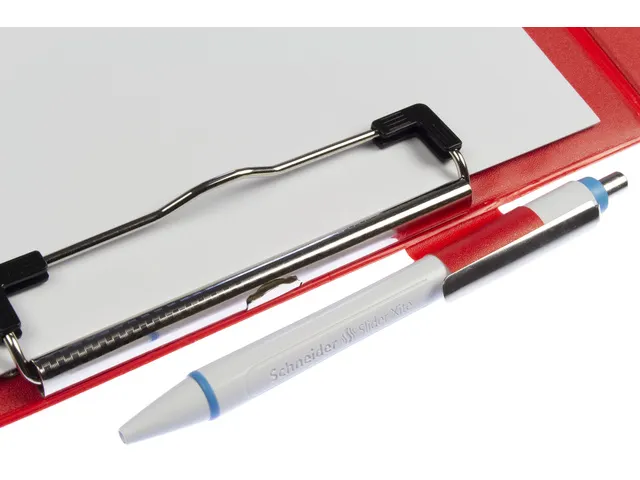 Klemmap Seco A4+ m klep rood