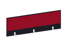 cache de banque d'accueil p. table de bureau CC-noir BN4011-rouge