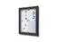Vergrendelbaar vitrine mededelingenbord Outdoor 4xA4 Antraciet