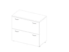 hangmappenkast,HxBxD 815x900x450mm,2hangmappenframes,romp wit