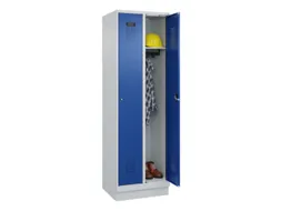 locker,HxBxD 1950x600x500mm,2vak,vak B 300mm,cil.-slot,sokkel