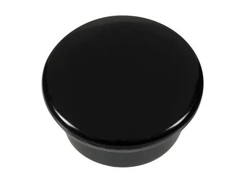 Magneet Westcott zwart pak à 10st. Ø 15x8mm, 100g