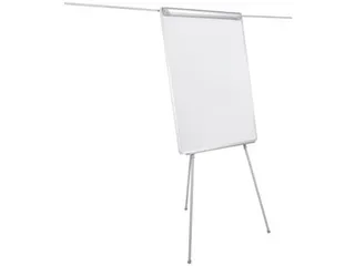 Flipchart Magnetisch Met Zijarmen Uitschuifbaar 100x70cm Lichtgrijs - 15