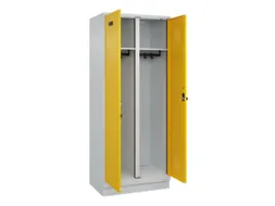 locker voor scheiding van kleding,HxBxD 1950x800x500mm,2vak