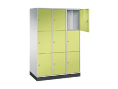 grootvolume-lockersysteem,RAL 7035/RDS1108060,HxBxD 1950x1220x600mm