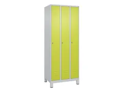 locker,HxBxD 1950x750x500mm,3vak,vak B 250mm,cil.-slot,voeten