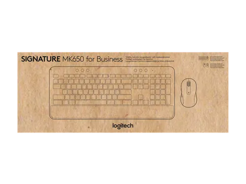 Logitech Signature MK650 Combo Toetsenbord QWERTZ Duits + muis