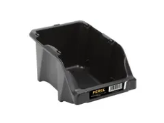 Magazijnbak 125x195x90mm Zwart