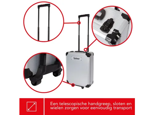 260-Delige Aluminium Gereedschapskoffer