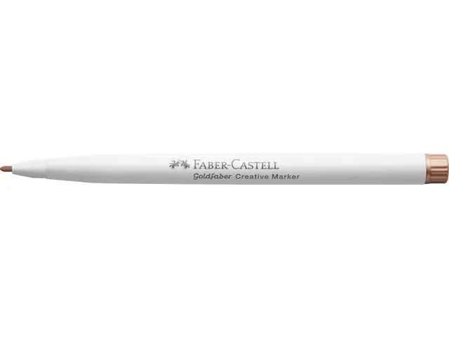 Marker creatief metallic Faber-Castell Goldfaber 1.5 copper cabana (kl