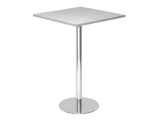 statafel,HxBxD 1116x800x800mm,vierkant,schotelvoet chroom,ronde buis - 3