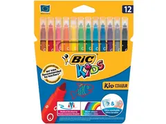 Bic viltstift Kid Couleur 12 stiften