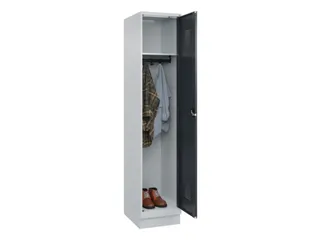 locker,HxBxD 1950x400x500mm,1vak,vak B 400mm,cil.-slot,sokkel - 1