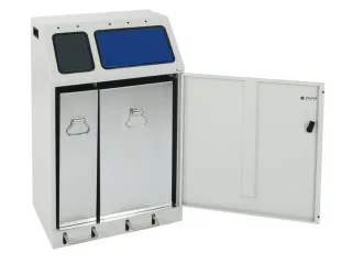 afvalverzamelstation,1x30l/1x60l,HxBxD 920x580x380mm - 2