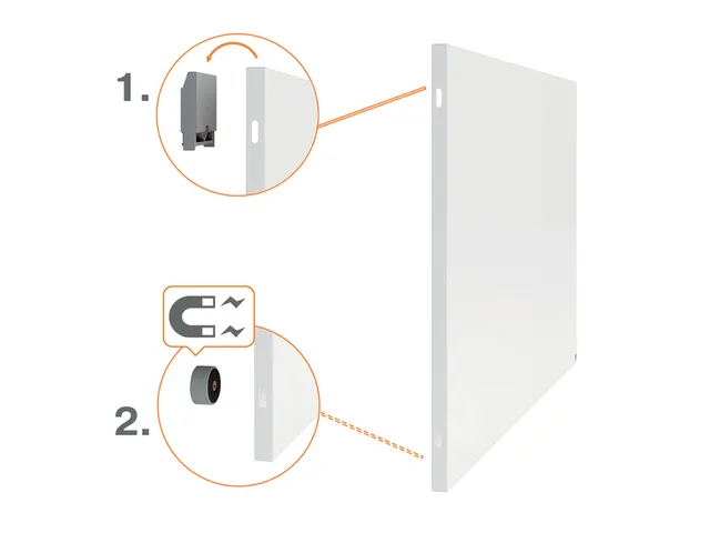 Magnetisch Whiteboard Nobo Infinity randloos 60x90cm