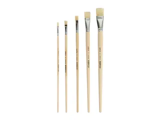 Kwast Qrea varkenshaar set à 5 breedtes - 1