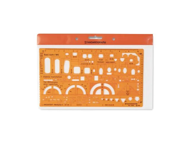Sjabloon Standardgraph architect werkplan 1, 1:50