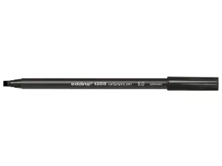 Kalligrafiepen edding 1255 zwart 5.0mm - 1
