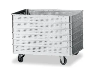Bakwagen Aluminium Draagverm. 200Kg Lxbxh 1130X630X845Mm 430L - 1
