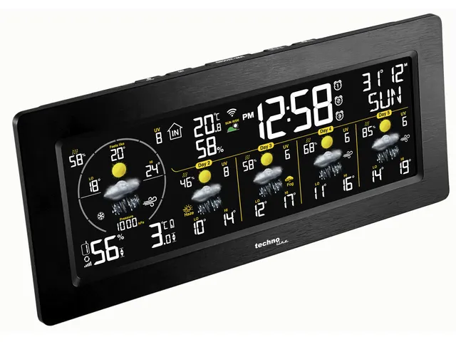 Station météo Technoline WD 3050 232x100x42mm noir avec 1 capteur ex