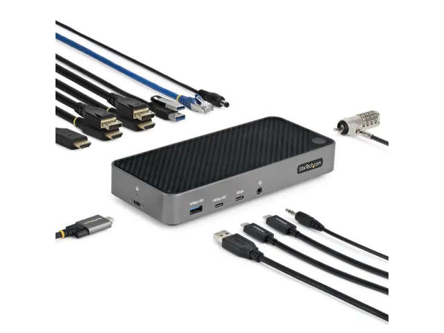 Station de charge USB-C 3 écran HDMI/DP Triple 4k