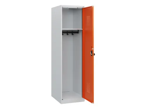 schoollocker,HxBxD 1530x400x500mm,1vak,vak B 400mm,draaigrendel