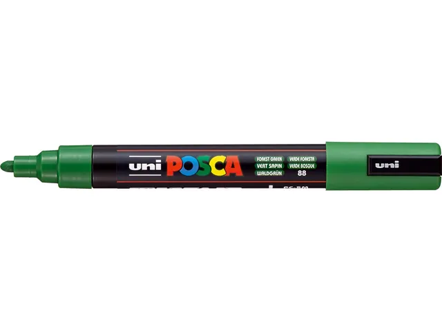Uni Posca paintmarker PC-5M 18 - 25 mm ronde dennengroen