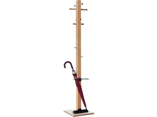 Kapstok Easycloth model B, uit hout, zwart