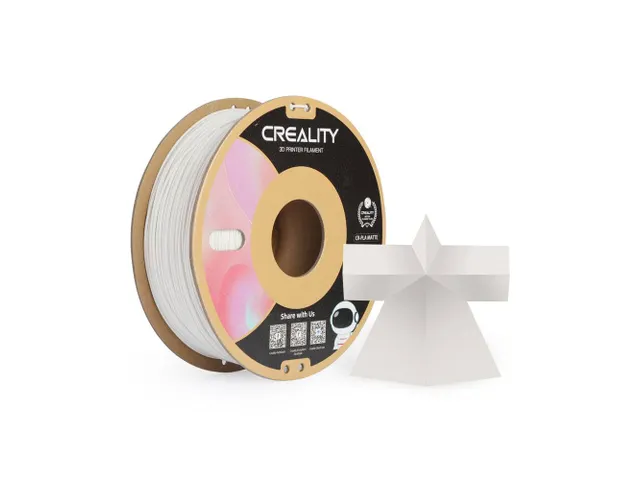 Creality 3D printer Filament CR-PLA Matte 1.75mm Gips Wit 1kg