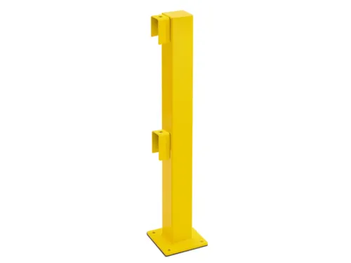 Begin-/Eindpaal Voor Beschermheksysteem Buitenshuis 1000x100x100mm