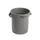 Ronde Brute container 37.9 liter Grijs Polyethyleen Rubbermaid