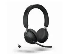 Jabra Evolve2 65 UC Stereo Bluetooth Headset USB-C Zwart