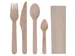 Houten Bestekset Naturel Doos 100 Stuks