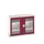 vitrinekast 800x1050x350mm 2xStalen bodem romp RAL7035 front RAL3004