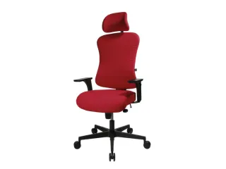 Topstar Bureaustoel Art Comfort met hoofdsteun Rood - 6