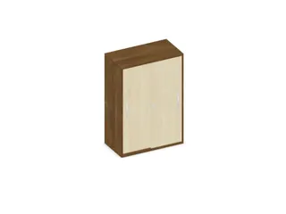 Schuifdeurkast 1150x800x430mm Romp Noten Decor Front Esdoorn - 1