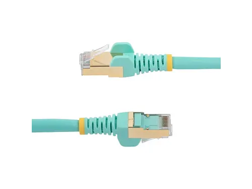 2m CAT6a Ethernet kabel aqua STP